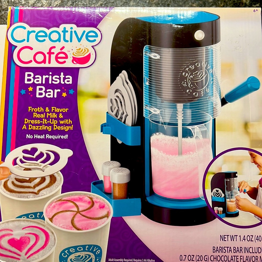 New and Unopened Kids Barista Bar Set